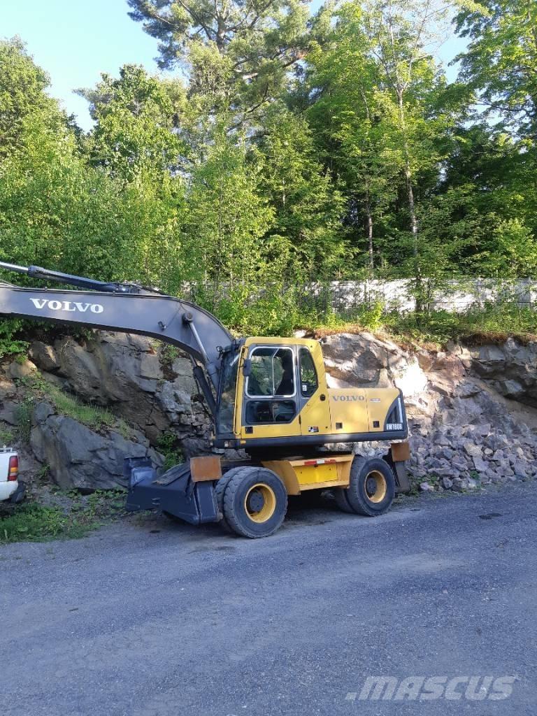 Volvo EW 180 B Gumikerekes kotrók
