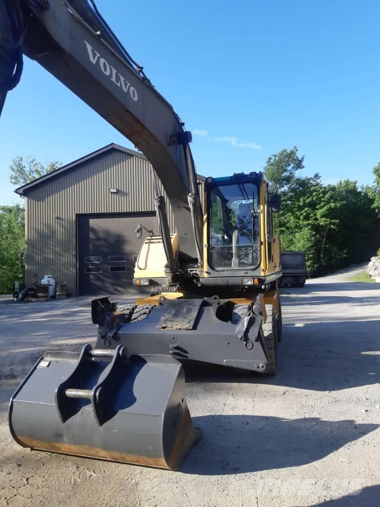 Volvo EW 180 B Gumikerekes kotrók