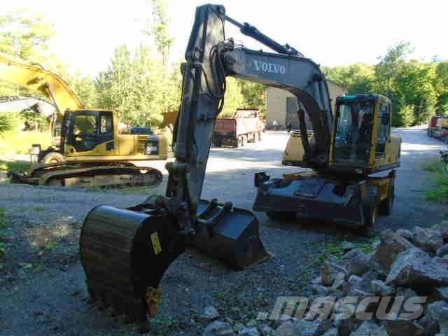 Volvo EW 180 B Gumikerekes kotrók