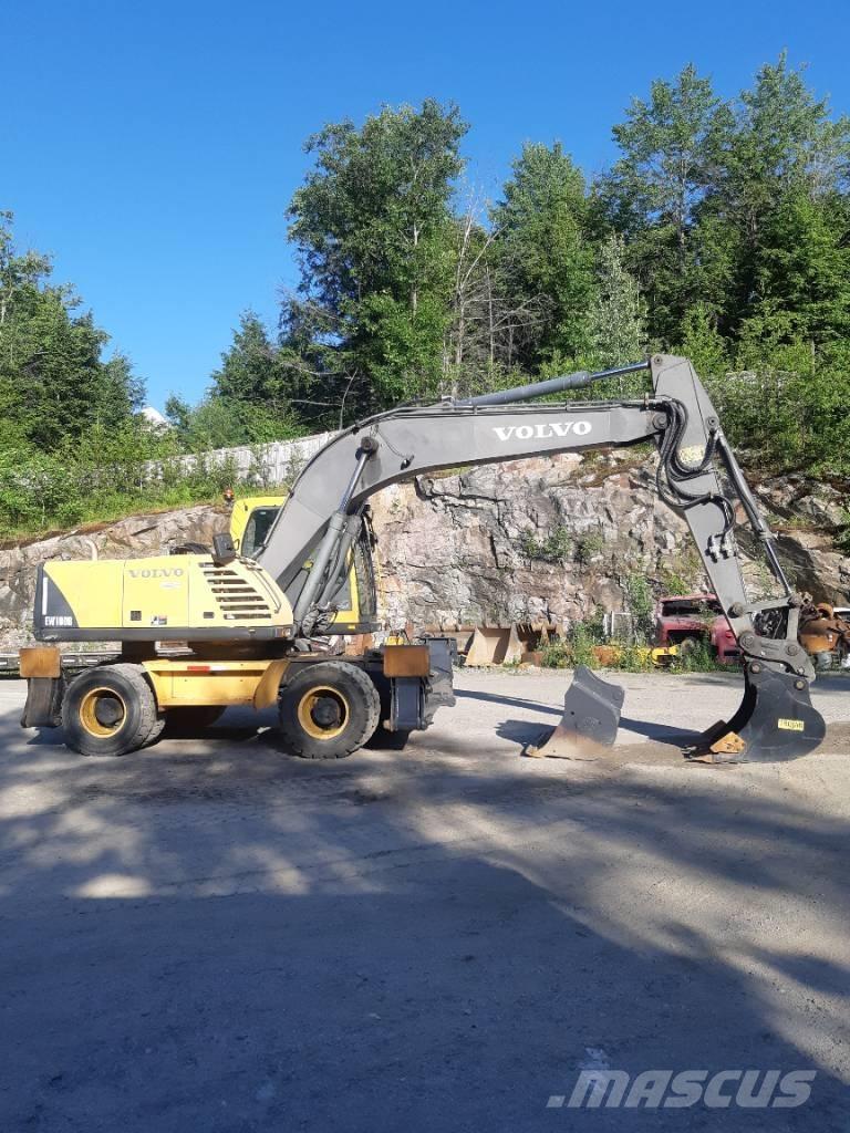 Volvo EW 180 B Gumikerekes kotrók