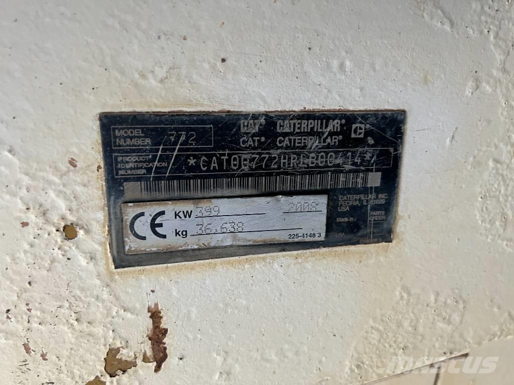 CAT 772 Nehézdömper