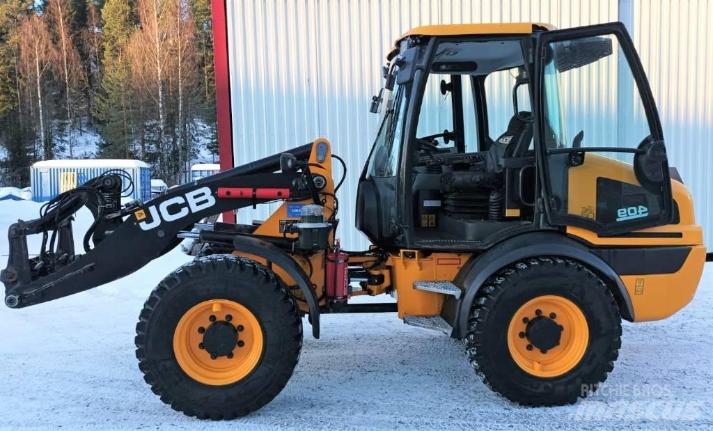 JCB 409 Gumikerekes homlokrakodók