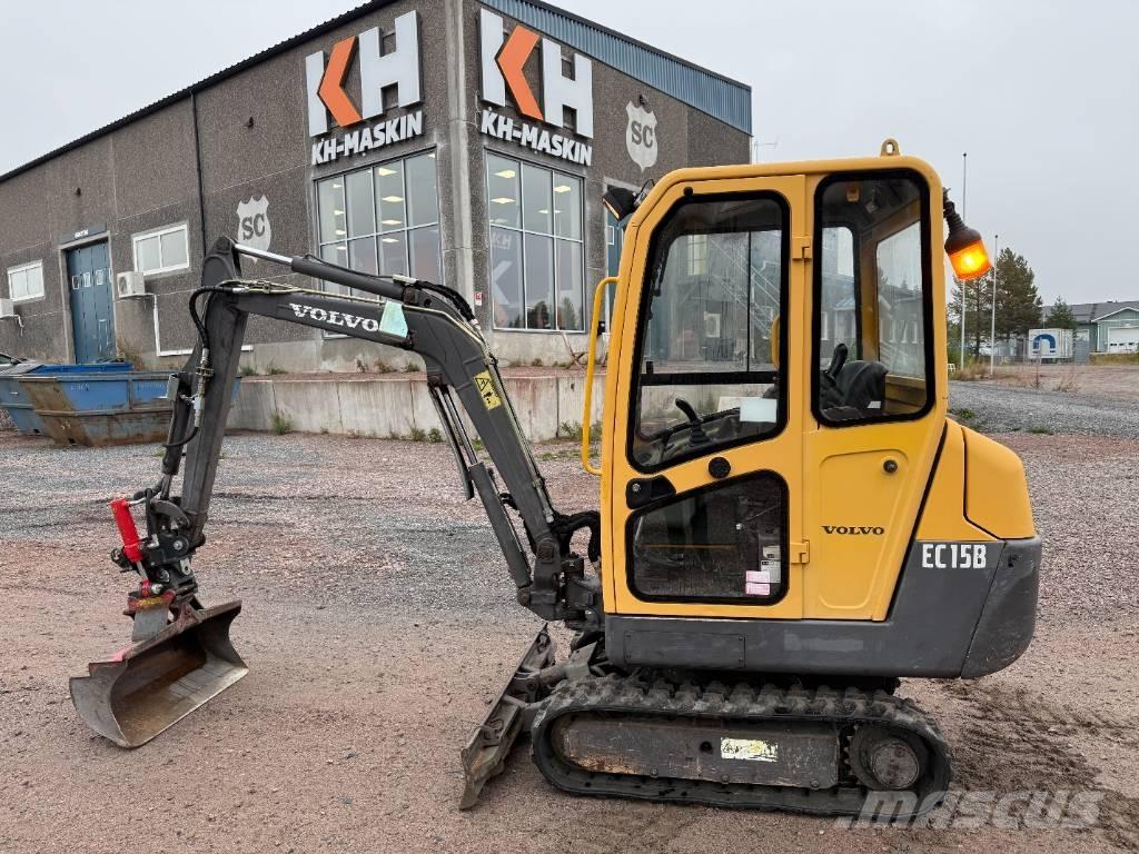 Volvo EC15b Mini kotrók < 7t