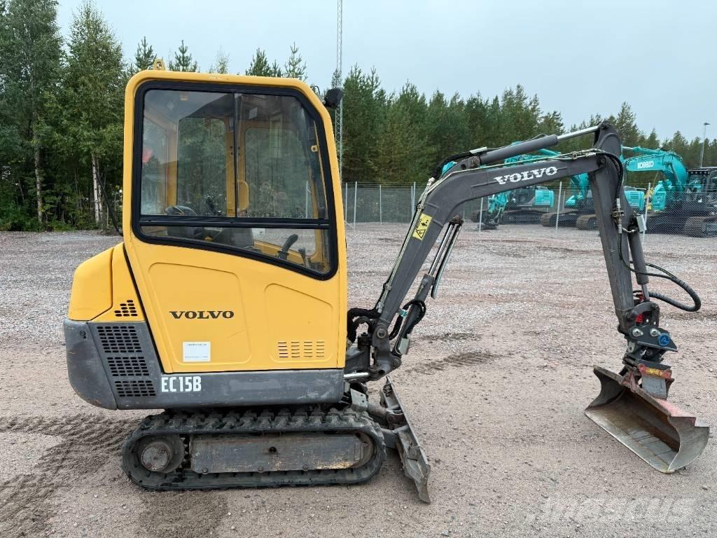 Volvo EC15b Mini kotrók < 7t
