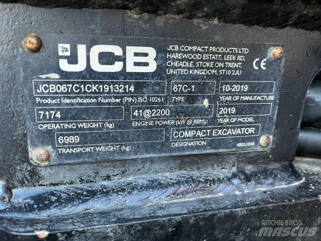 JCB 67 C Mini kotrók < 7t