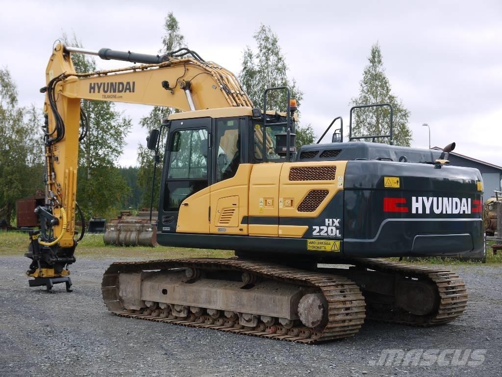 Hyundai HX 220 L Lánctalpas kotrók