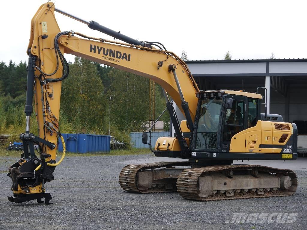 Hyundai HX 220 L Lánctalpas kotrók