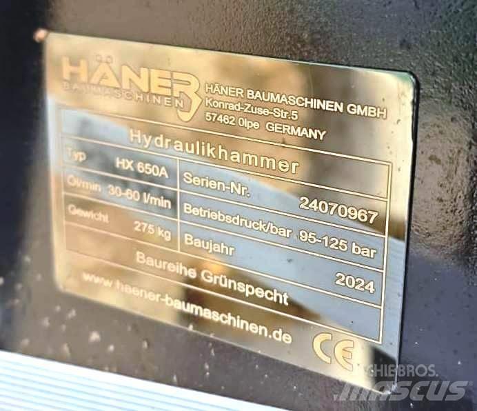 Häner HX650A Fejtőgépek