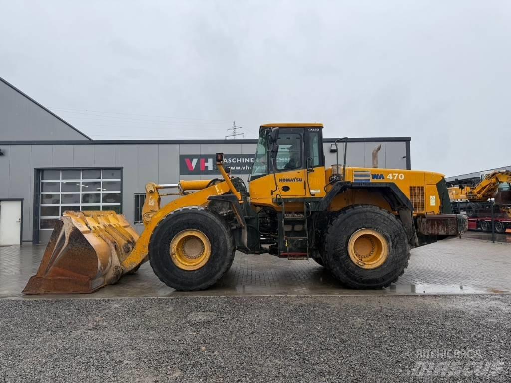 Komatsu WA 470-5 Gumikerekes homlokrakodók