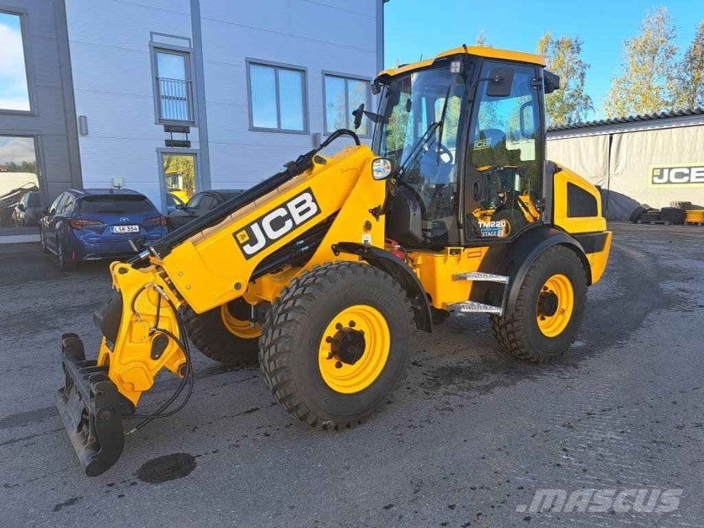 JCB TM 220 SV Gumikerekes homlokrakodók