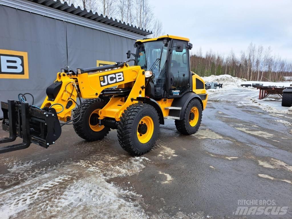 JCB TM 220 SV Gumikerekes homlokrakodók