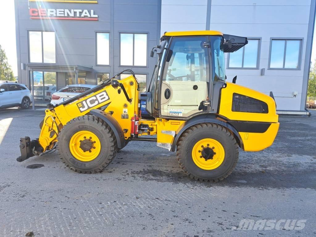 JCB TM 220 SV Gumikerekes homlokrakodók
