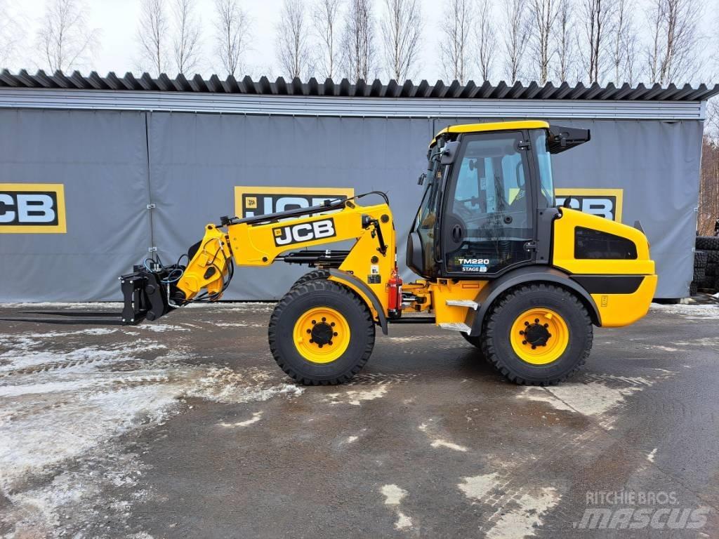 JCB TM 220 SV Gumikerekes homlokrakodók
