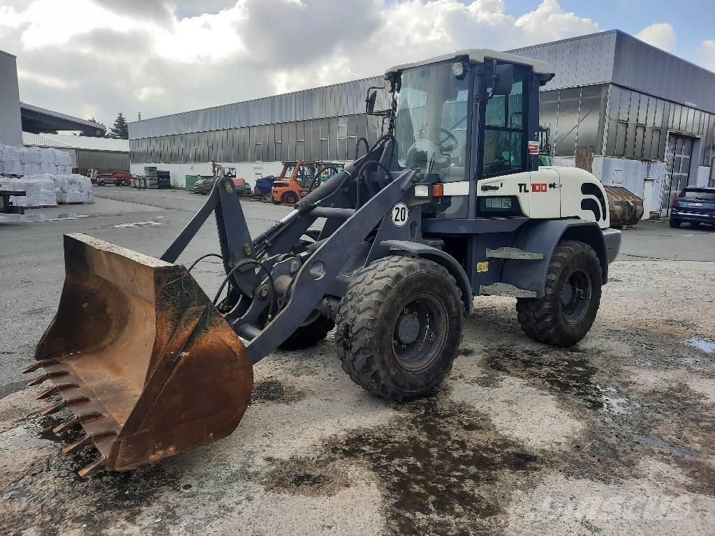 Terex TL 100 Gumikerekes homlokrakodók