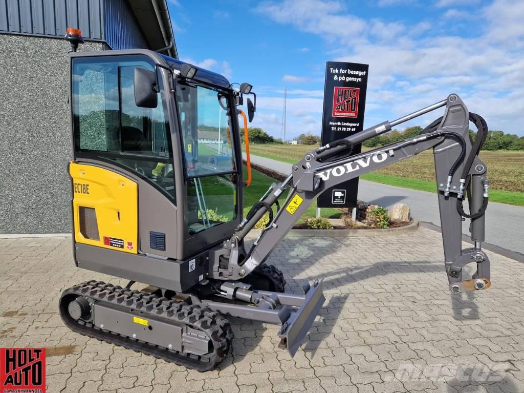 Volvo EC 18 E Mini kotrók < 7t
