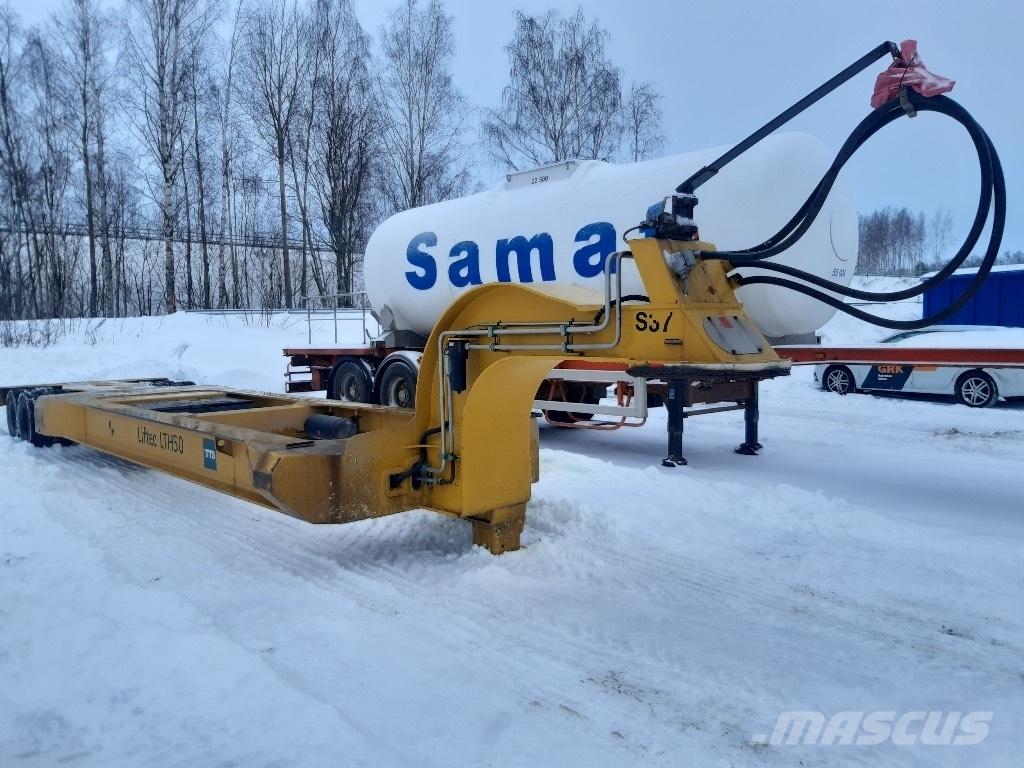  Liftec LTH 50R-9000 Platós / Ponyvás pótkocsik