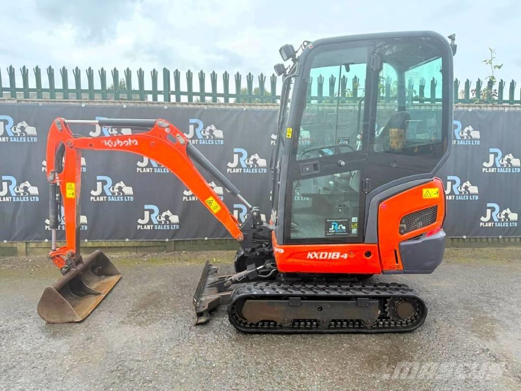 Kubota KX 018-4 Mini kotrók < 7t