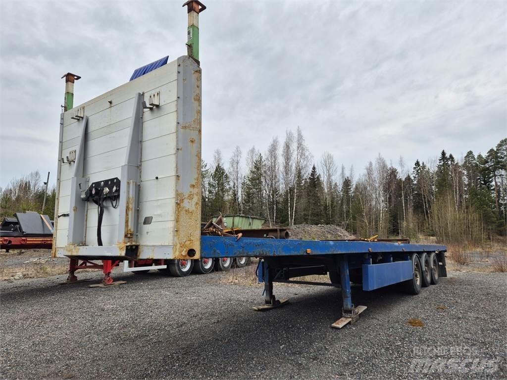 Närko S3HP13G11 Platós / Ponyvás félpótkocsik