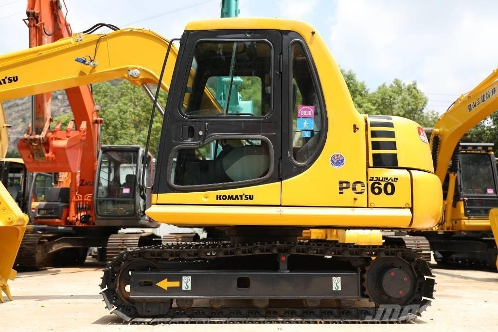Komatsu PC 60-7 Mini kotrók < 7t