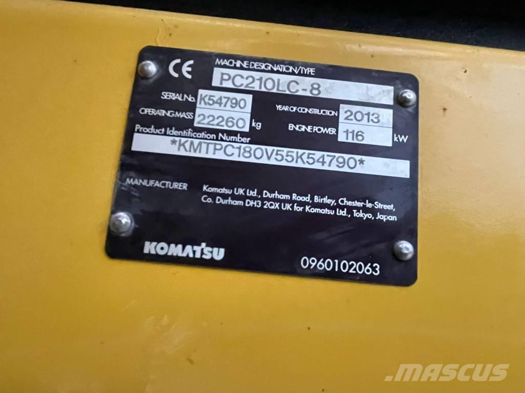 Komatsu LC 210 Lánctalpas kotrók