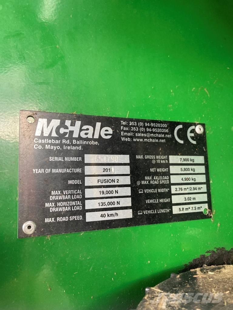 McHale Fusion 2 Körbálázók