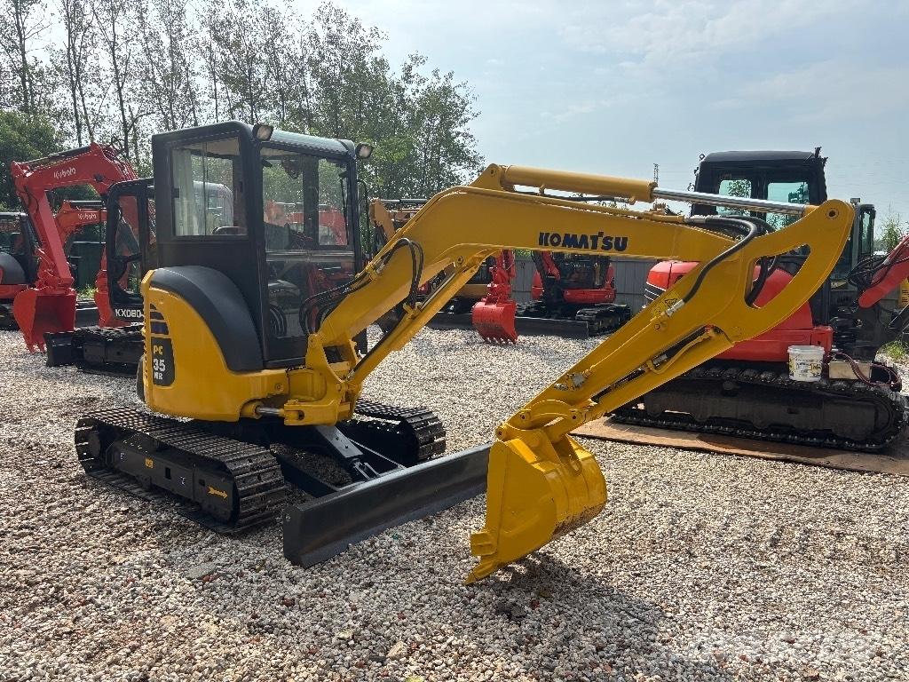 Komatsu PC 35 Mini kotrók < 7t