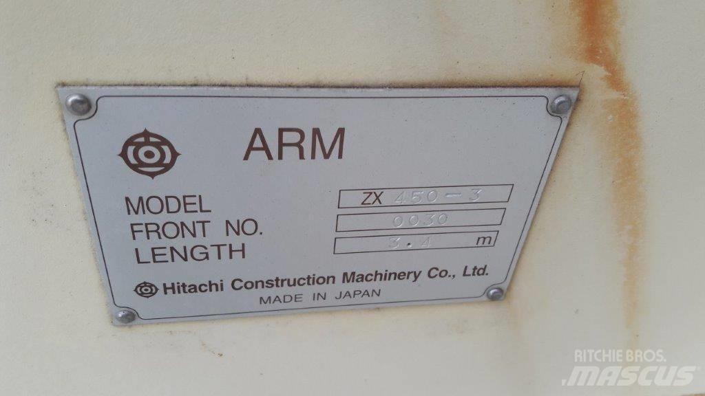 Hitachi ZX 450-3 Alváz és felfüggesztés