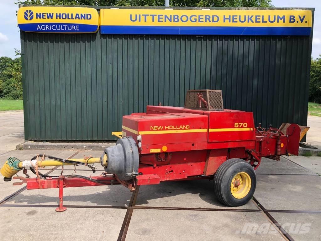 New Holland 570 Szögletes bálázók