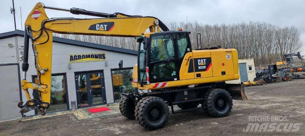 CAT M320 F Gumikerekes kotrók