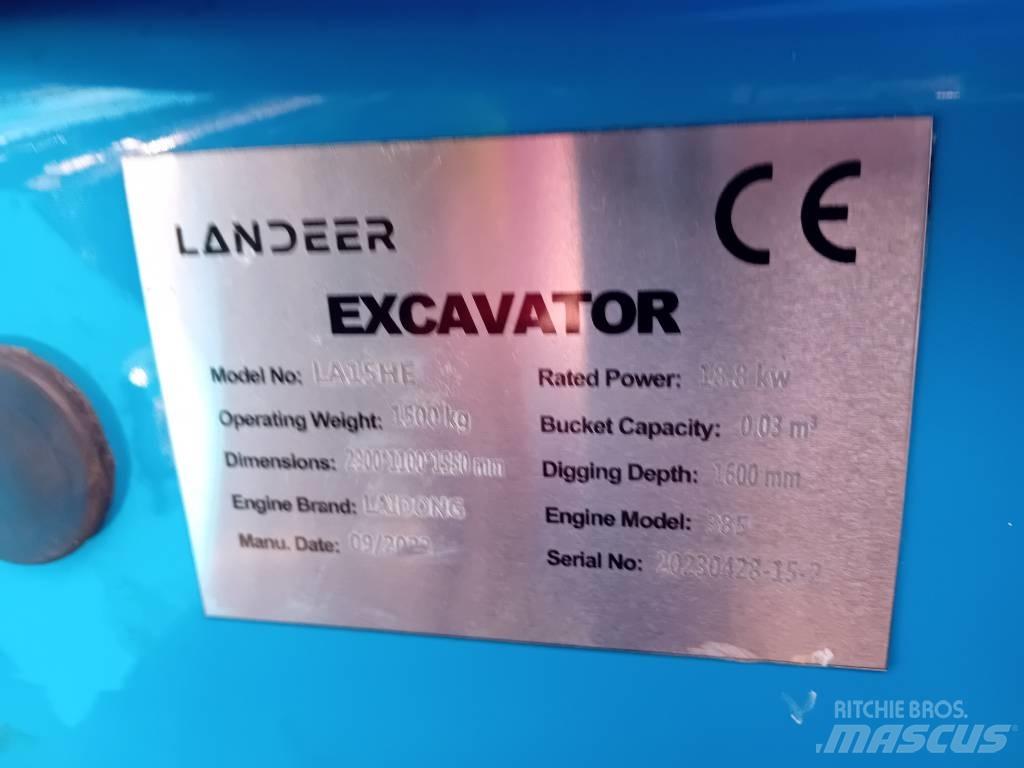  Landeer LA15HE Mini kotrók < 7t