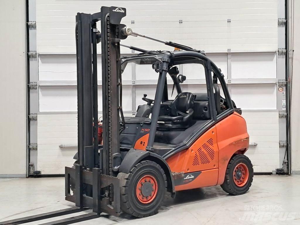Linde H50T-02 Gázüzemű targoncák