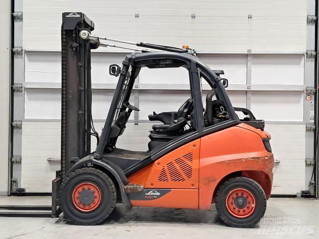 Linde H50T-02 Gázüzemű targoncák