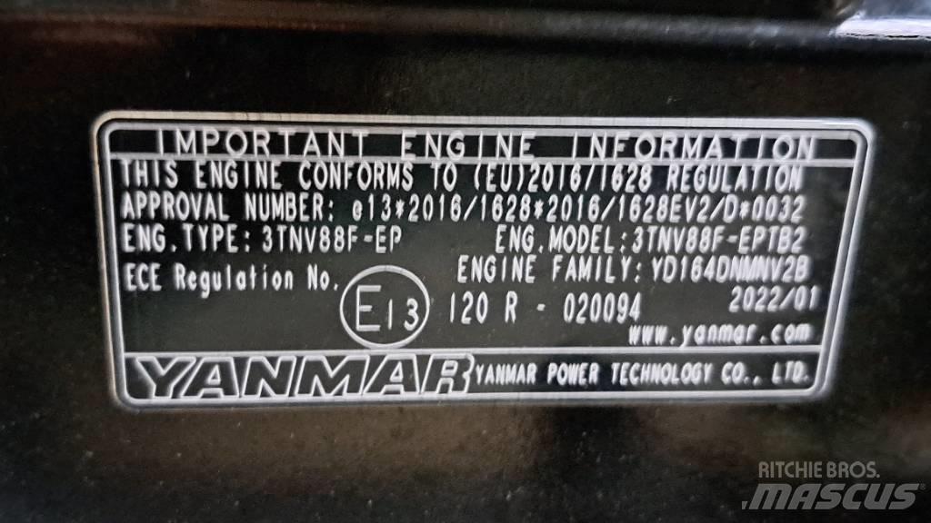 Yanmar 3TNV88F-EPTB2 Motorok