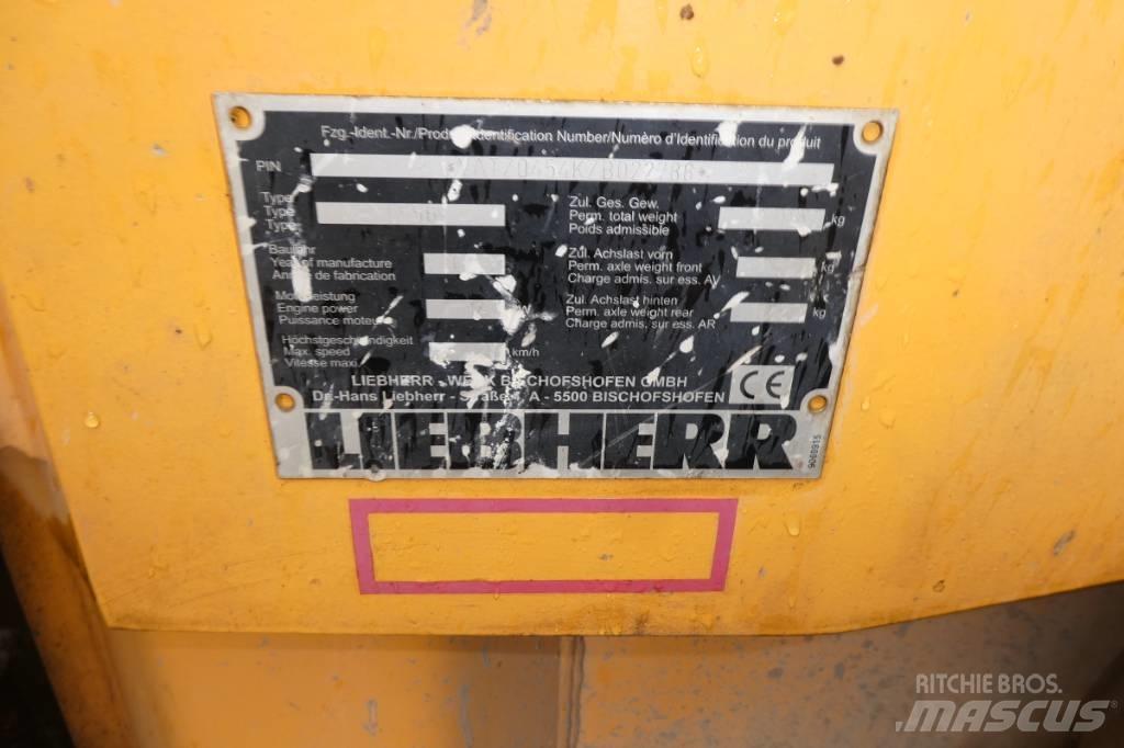 Liebherr L 556 Gumikerekes homlokrakodók