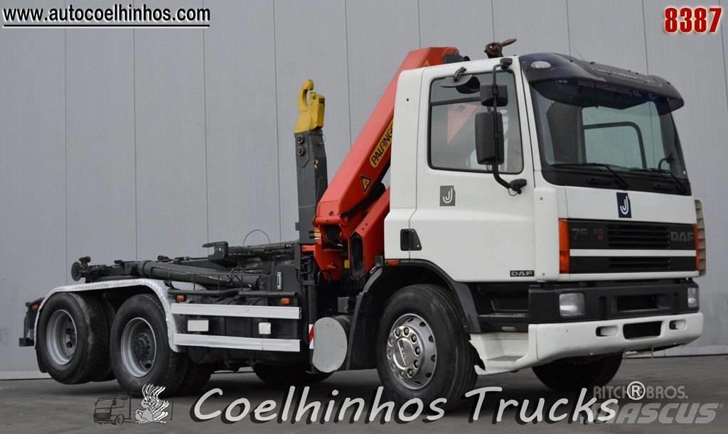DAF 75CF 270 Konténer keretes / Konténeres teherautók