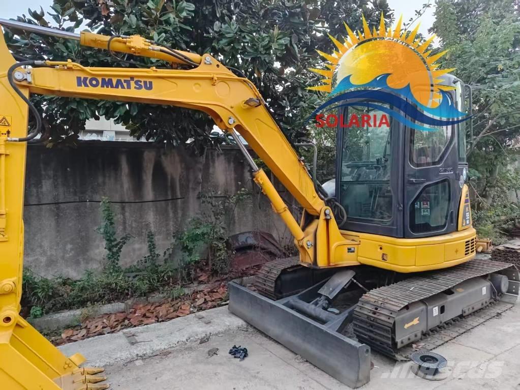 Komatsu PC 55 Mini kotrók < 7t