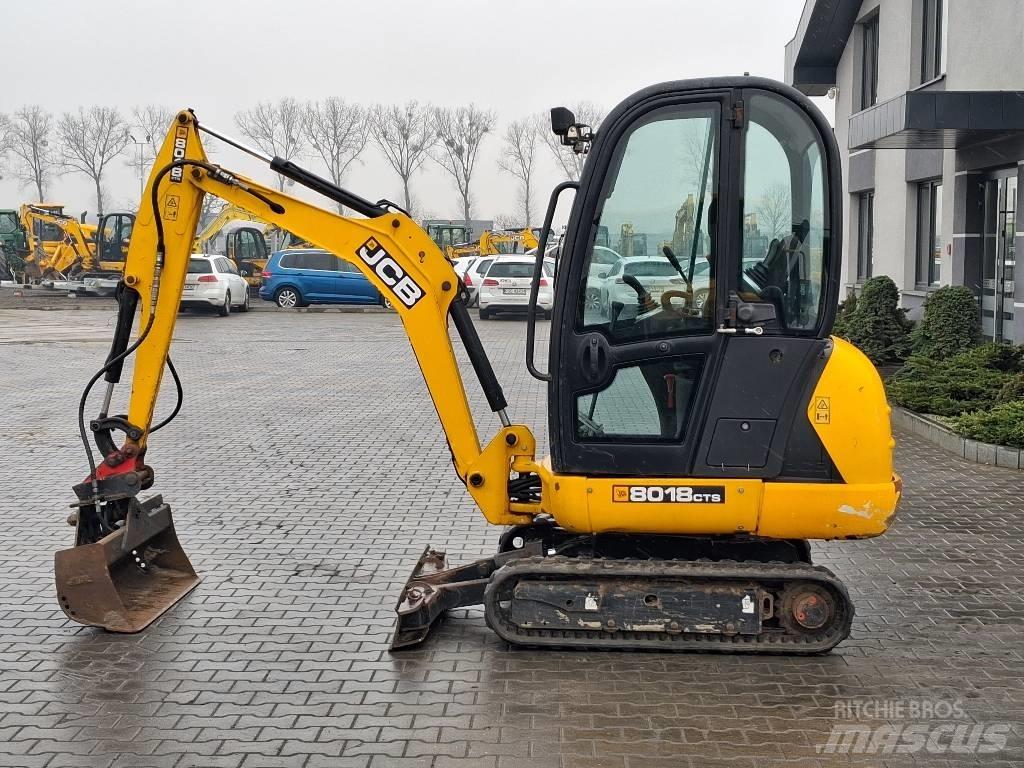 JCB 8018 CTS Mini kotrók < 7t