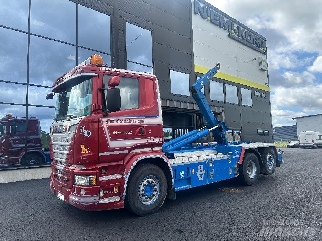 Scania R580 6x2*4 Horgos rakodó teherautók