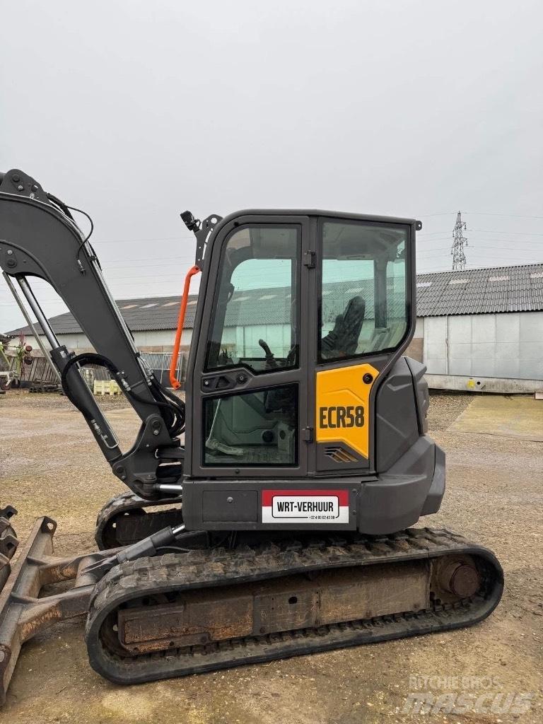 Volvo ECR58F Mini kotrók < 7t