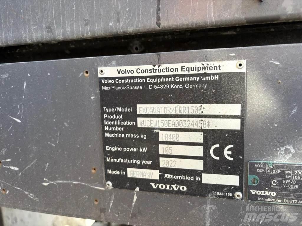 Volvo EWR150E Gumikerekes kotrók