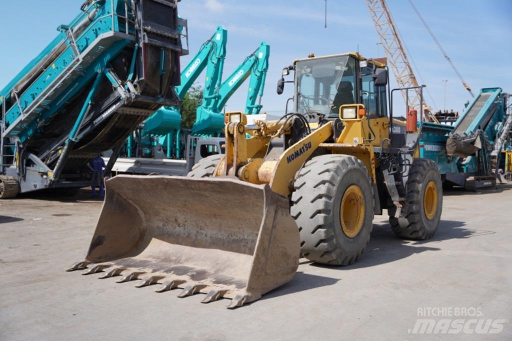 Komatsu WA 380-6 Gumikerekes homlokrakodók