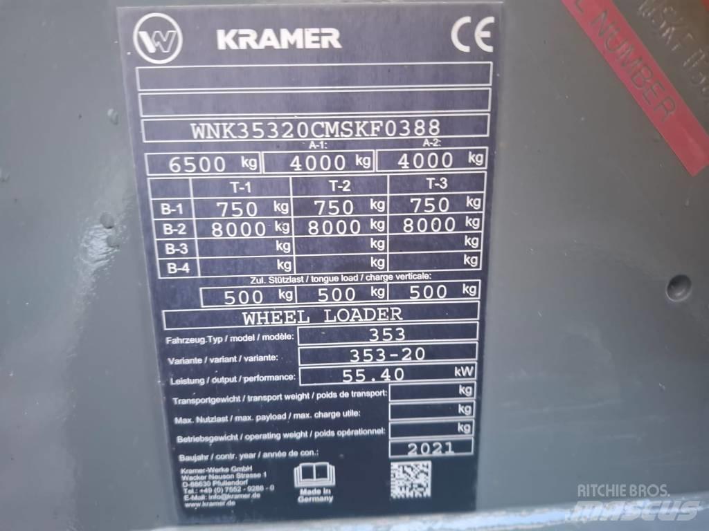 Kramer 5075 Gumikerekes homlokrakodók