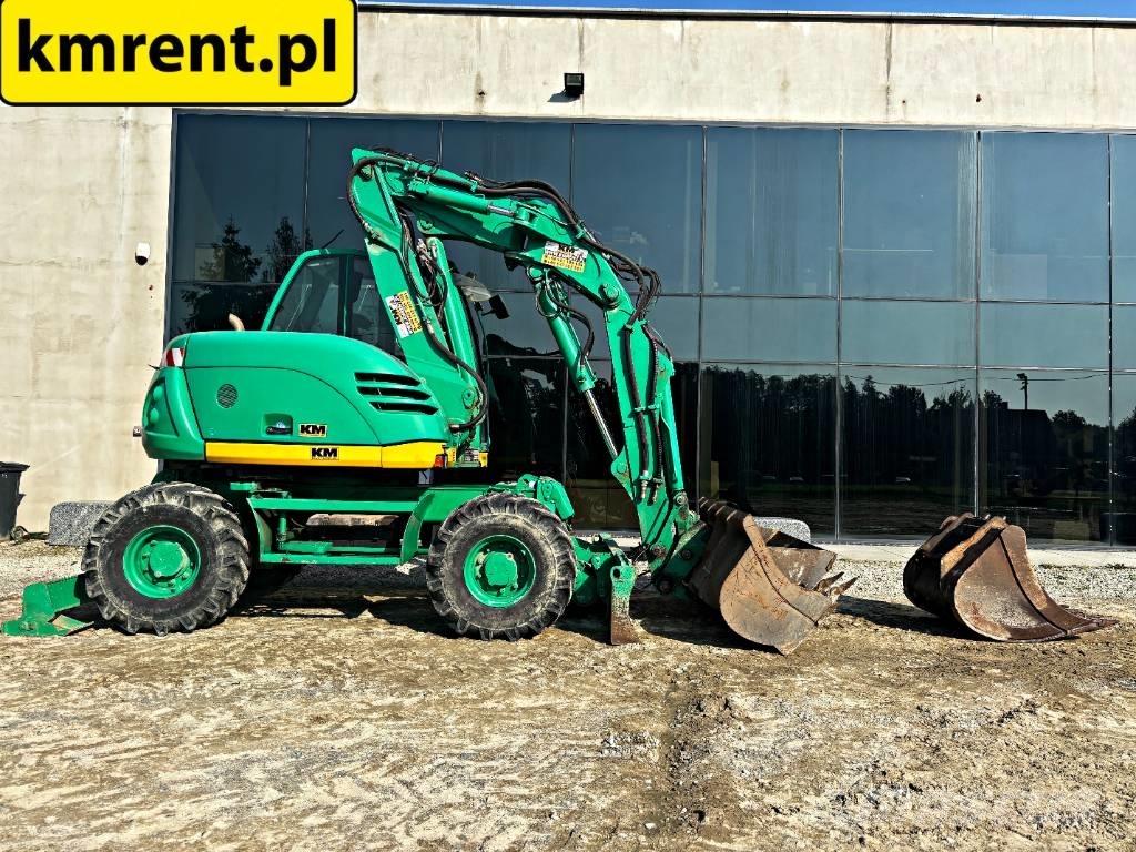 Mecalac 714 MW Gumikerekes kotrók