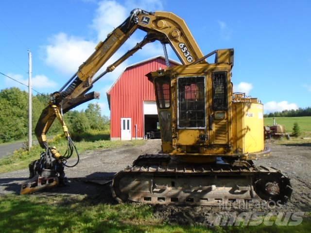 John Deere 653G Betakarítók