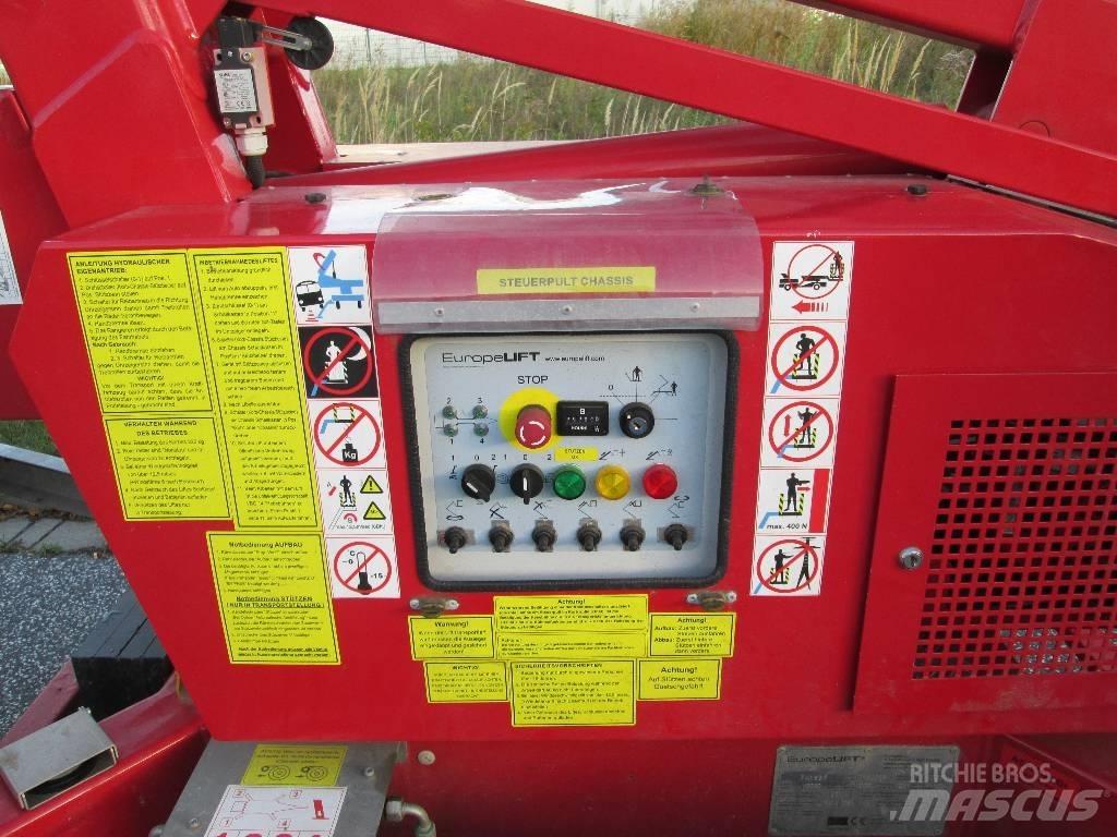 Europelift TM18GTi Pótkocsira szerelt emelők és állványok