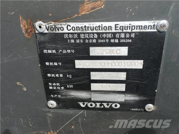 Volvo EC 210 B LC Lánctalpas kotrók