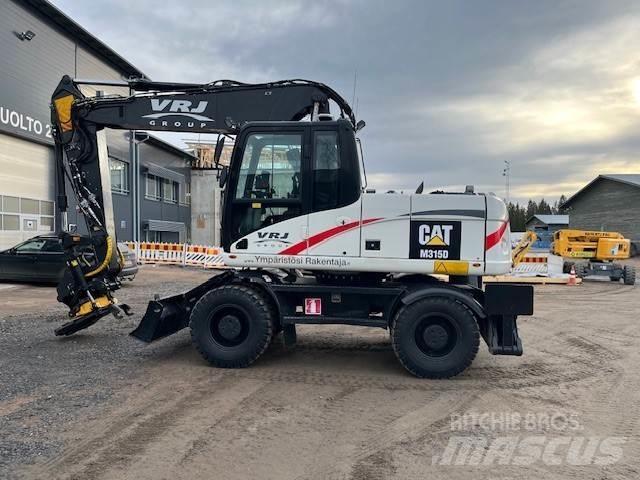 CAT 315D Gumikerekes kotrók