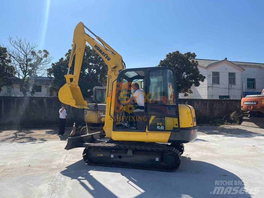 Komatsu PC 56 Mini kotrók < 7t