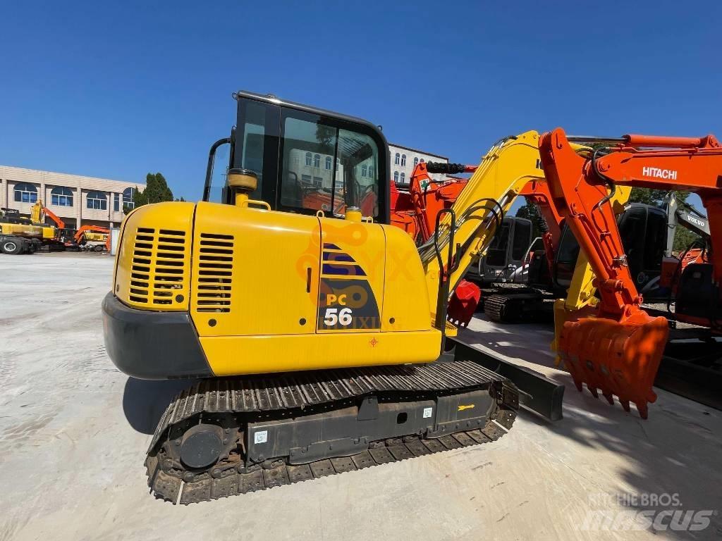 Komatsu PC 56 Mini kotrók < 7t