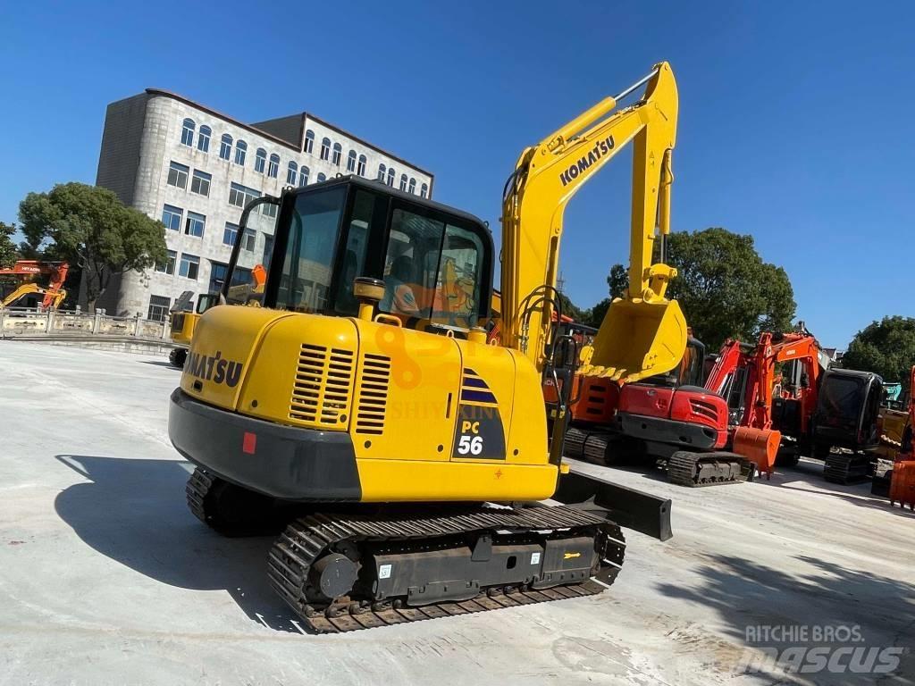 Komatsu PC 56 Mini kotrók < 7t